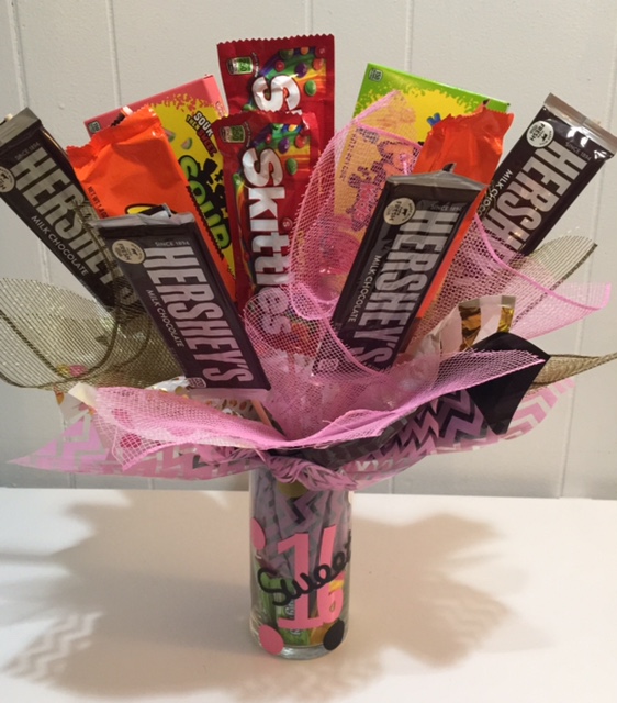 Sweet 16 Candy Bouquet